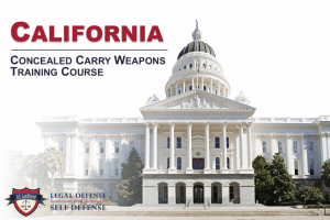2-Day CALIFORNIA Concealed Handgun Class